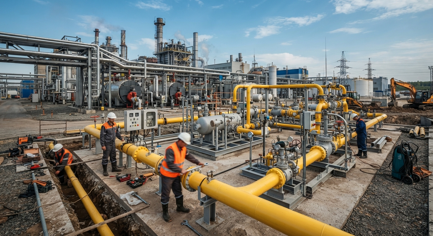 Газификация производственных объектов